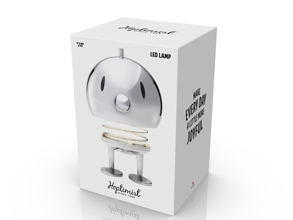 Hoptimist LED Lampe XL Chrome - 