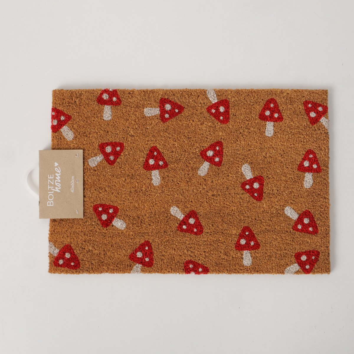 Fußmatte Paddehat - L 60,00 cm, PVC, Kokos, braun