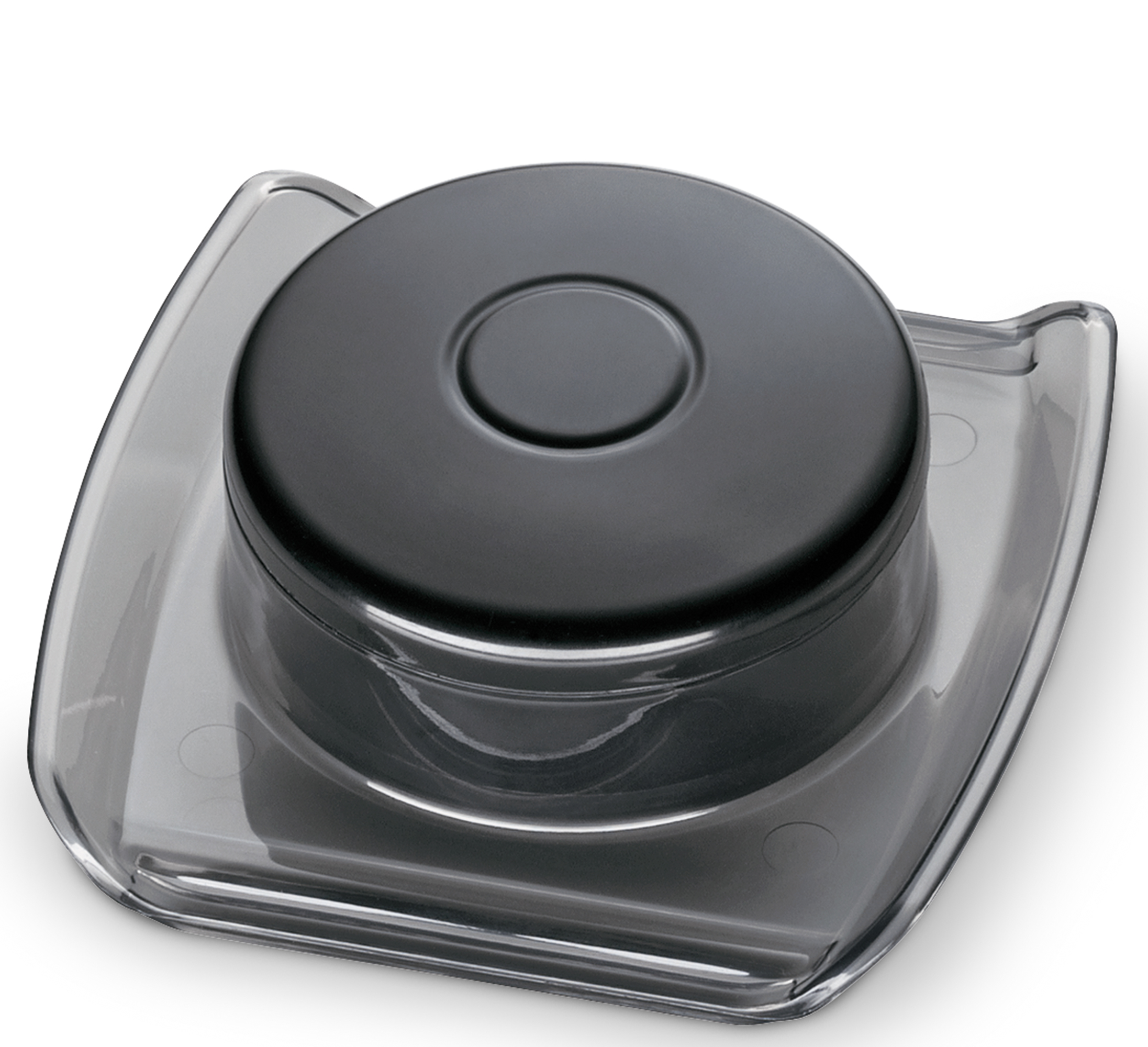 Gemüsehobel Compacto - Kunststoff, schwarz/transparent, 38cm