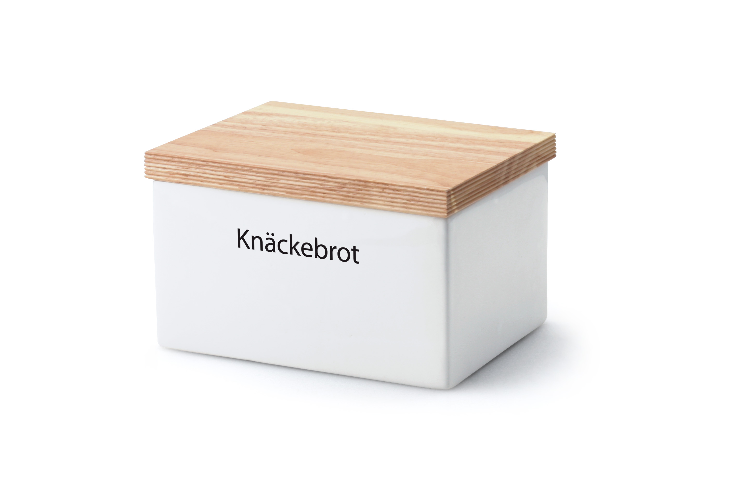 Vorratsdose Keramik weiß - 17,5x13,5x11cm