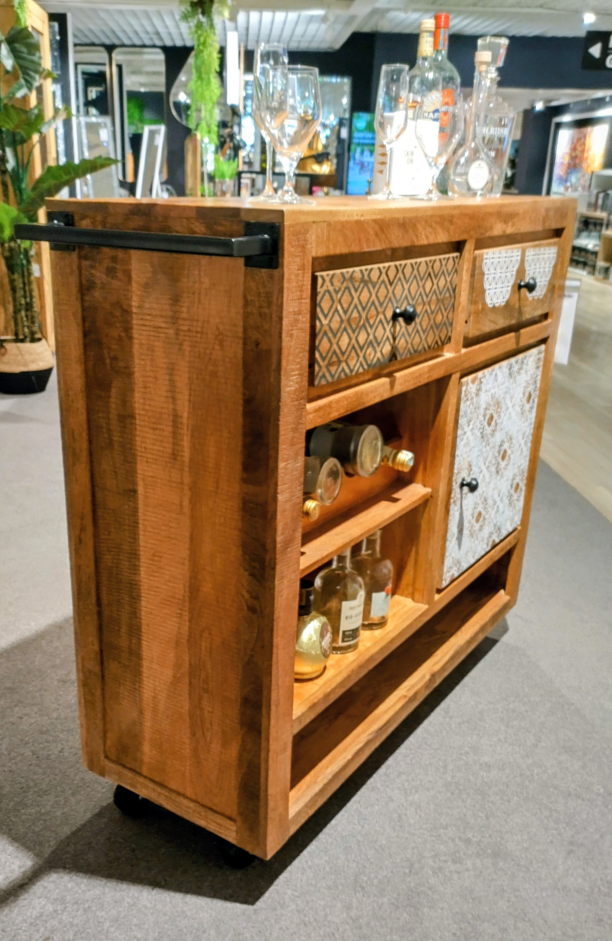 Küchenwagen, Mangoholz - MyStyle 1008