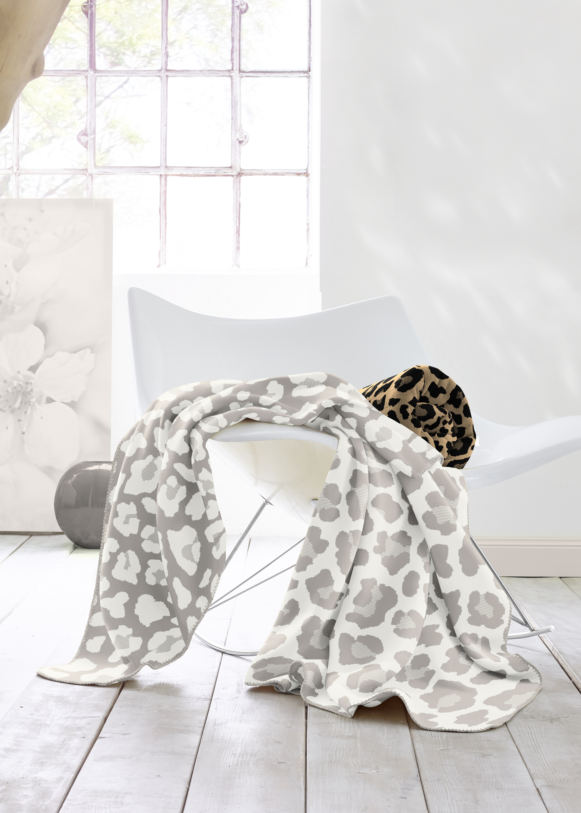 Wohndecke - Lorcas Leo grau