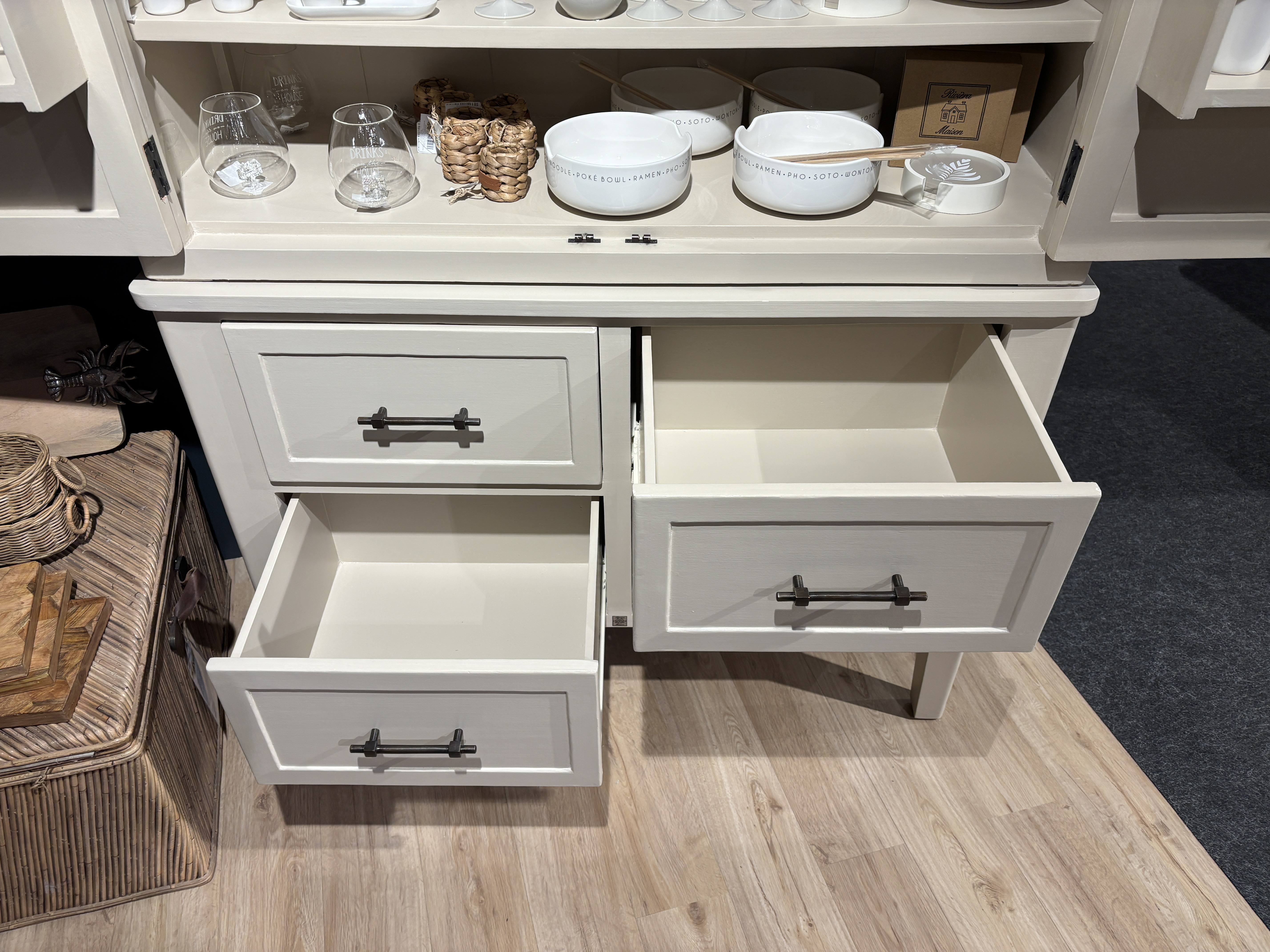 Buffetschrank South Hampton, weiß - FURNITURE