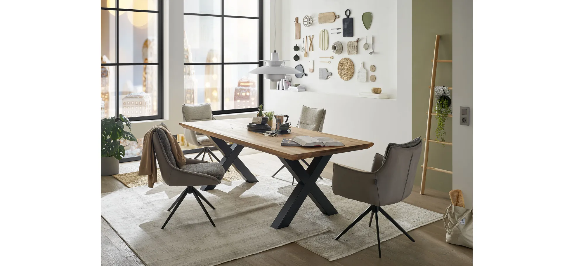 Armlehnstuhl, drehbar 360° autoreturn - Mandy