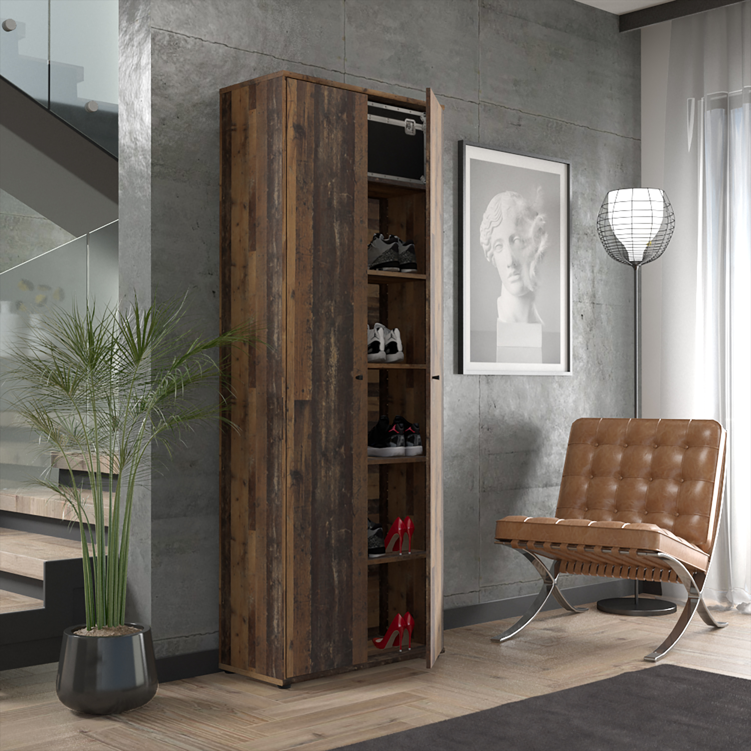 Schrank, Old Wood Vintage - Faik