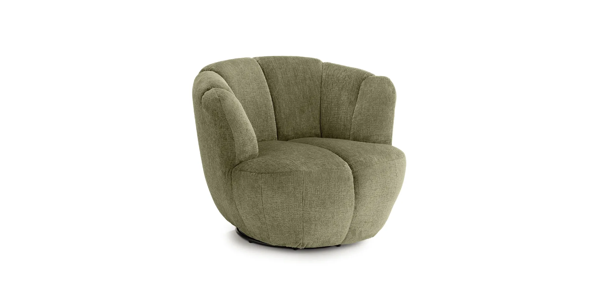 Drehsessel L, winter moss - Editha