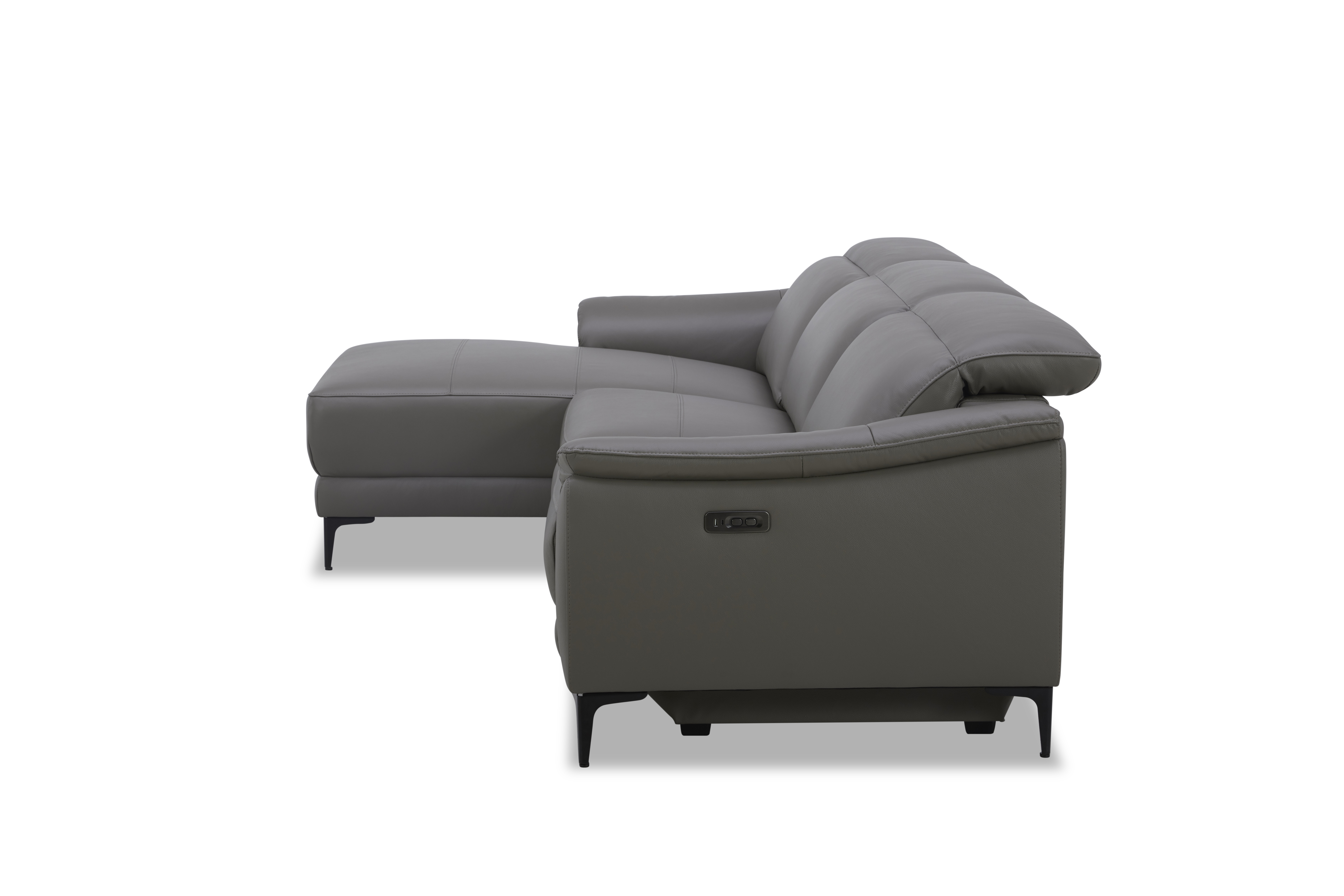 Ecksofa, dunkelgrau - MyStyle 2197