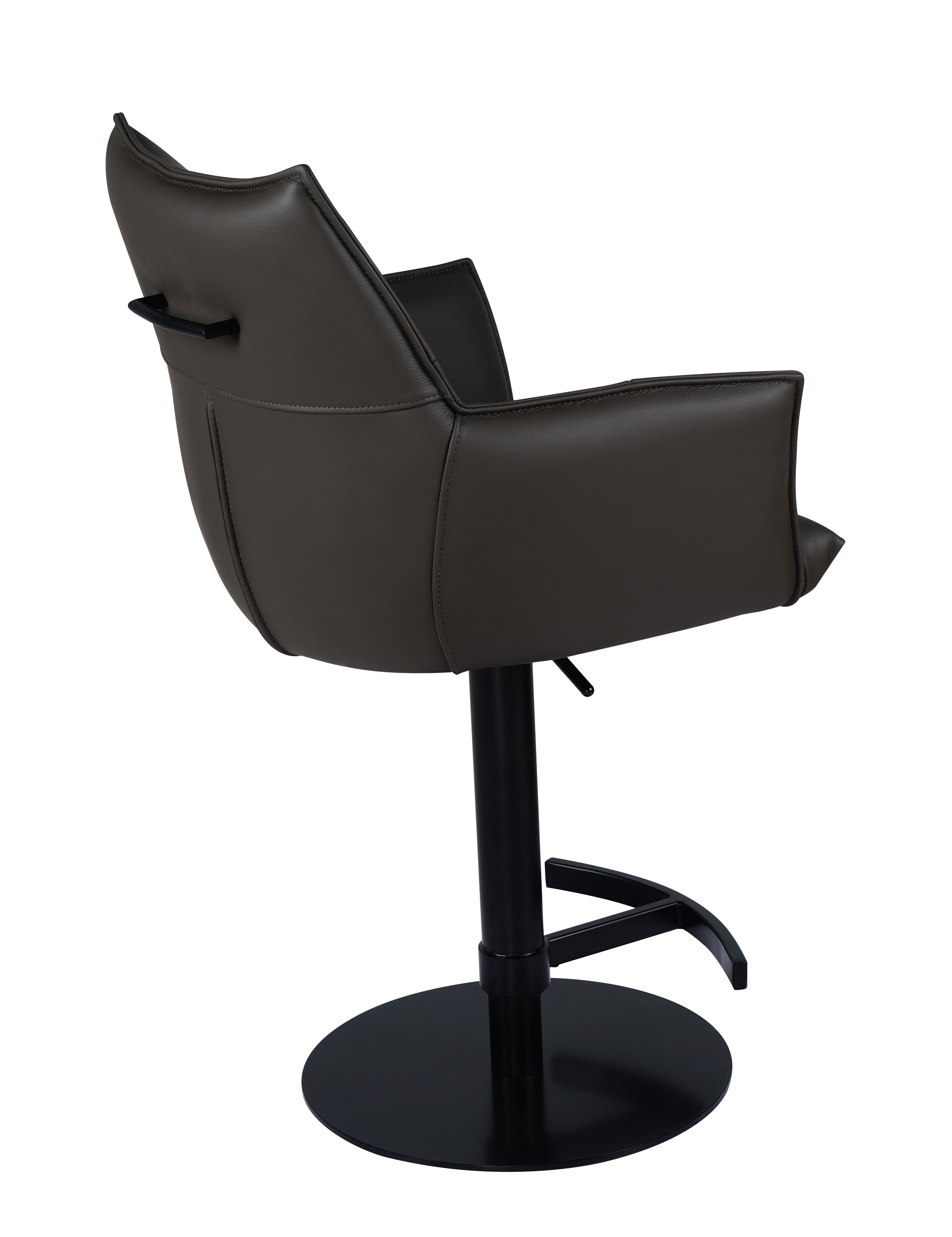 Barhocker, Leder chocolate - Mele