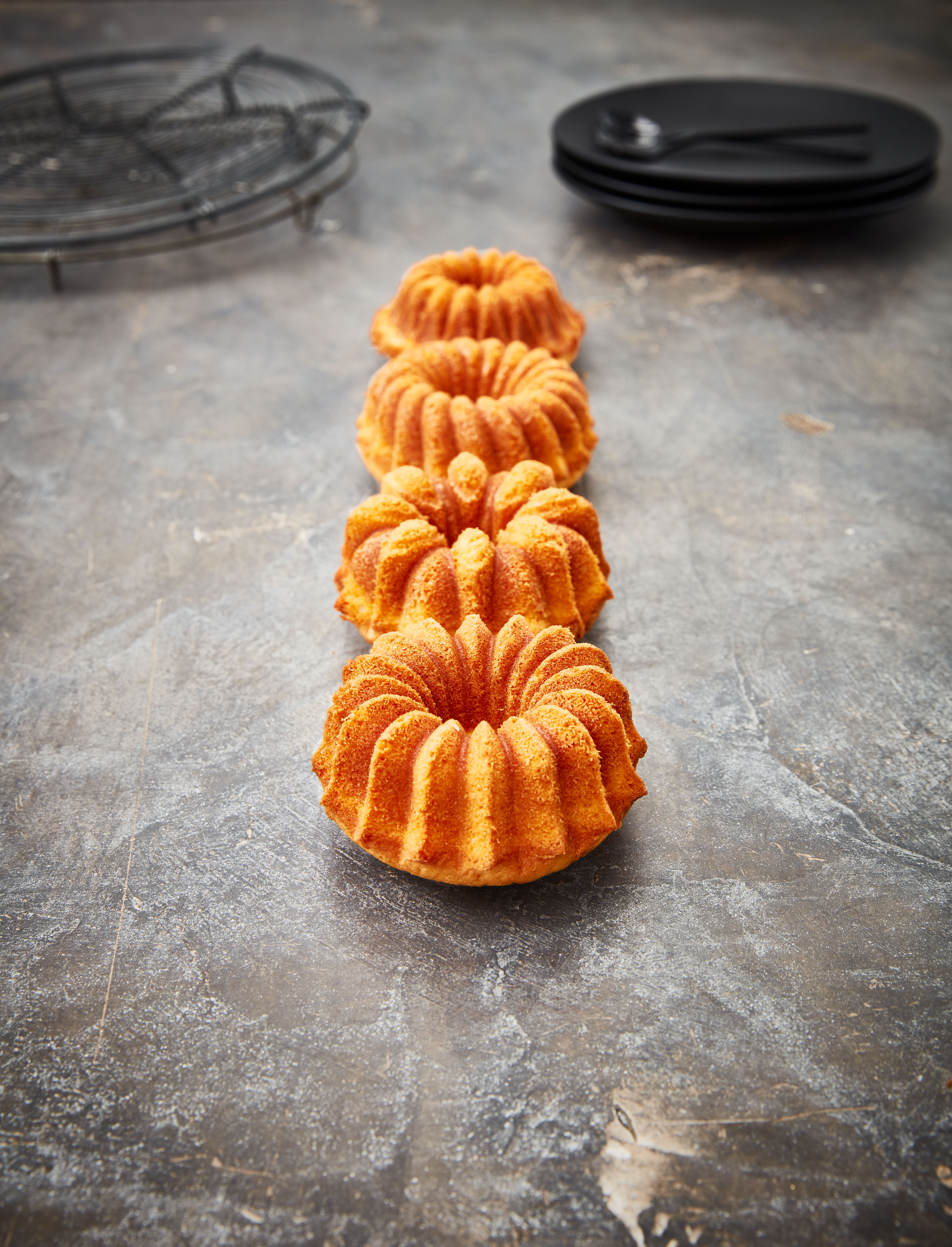 Gugelhupfform Belissima - 24 x 24 cm, Höhe 4,5 cm