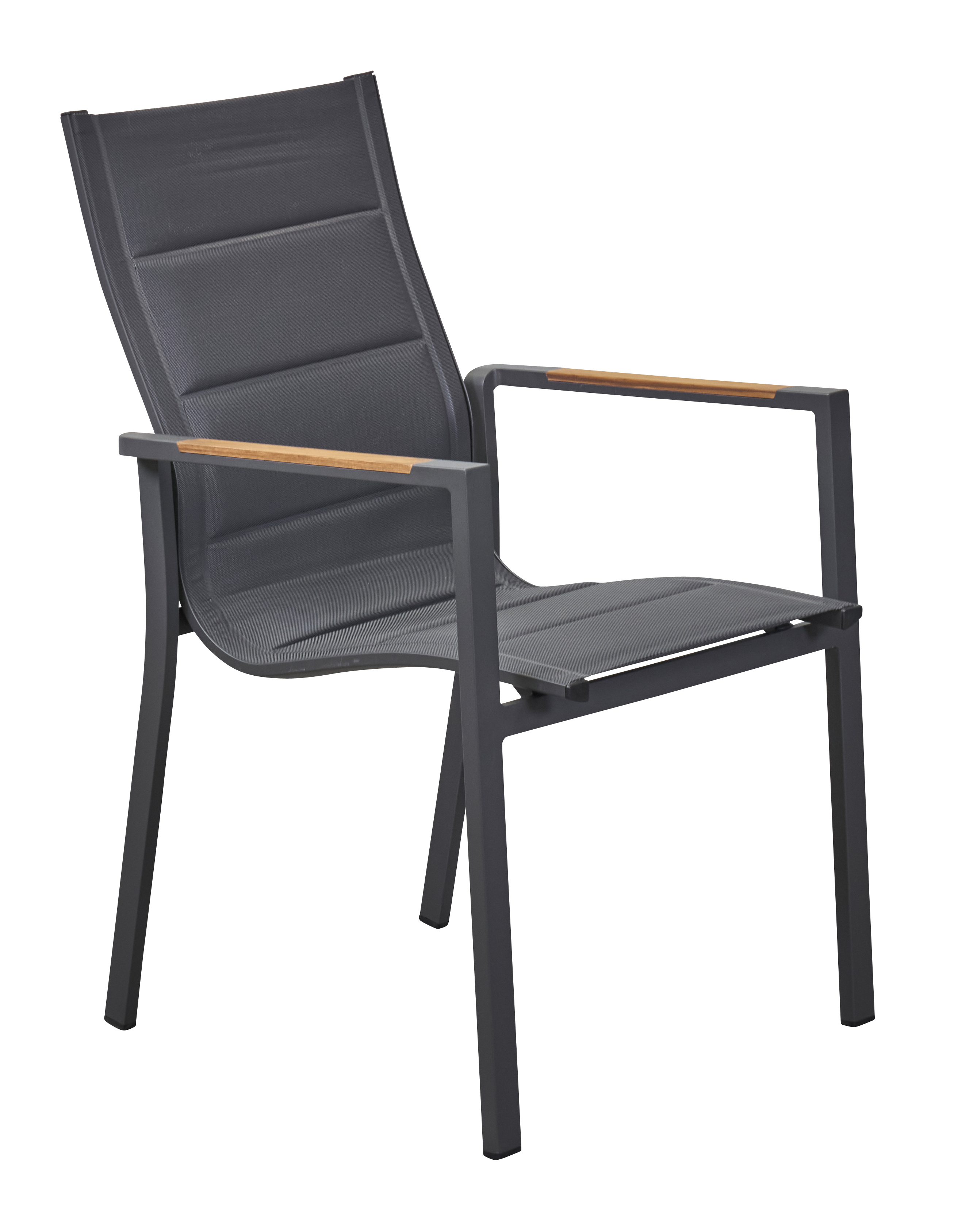 Stuhl,stapelbar, mit Armlehnen, Outdoor - Unicamo