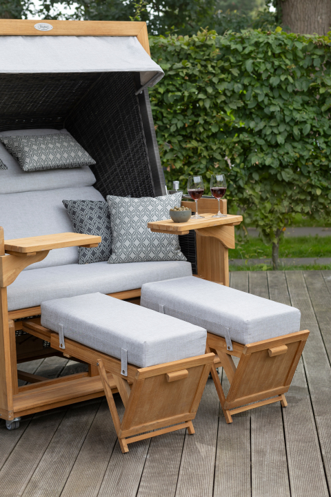 Strandkorb "Friesland Sylt XL" - deVries PURE