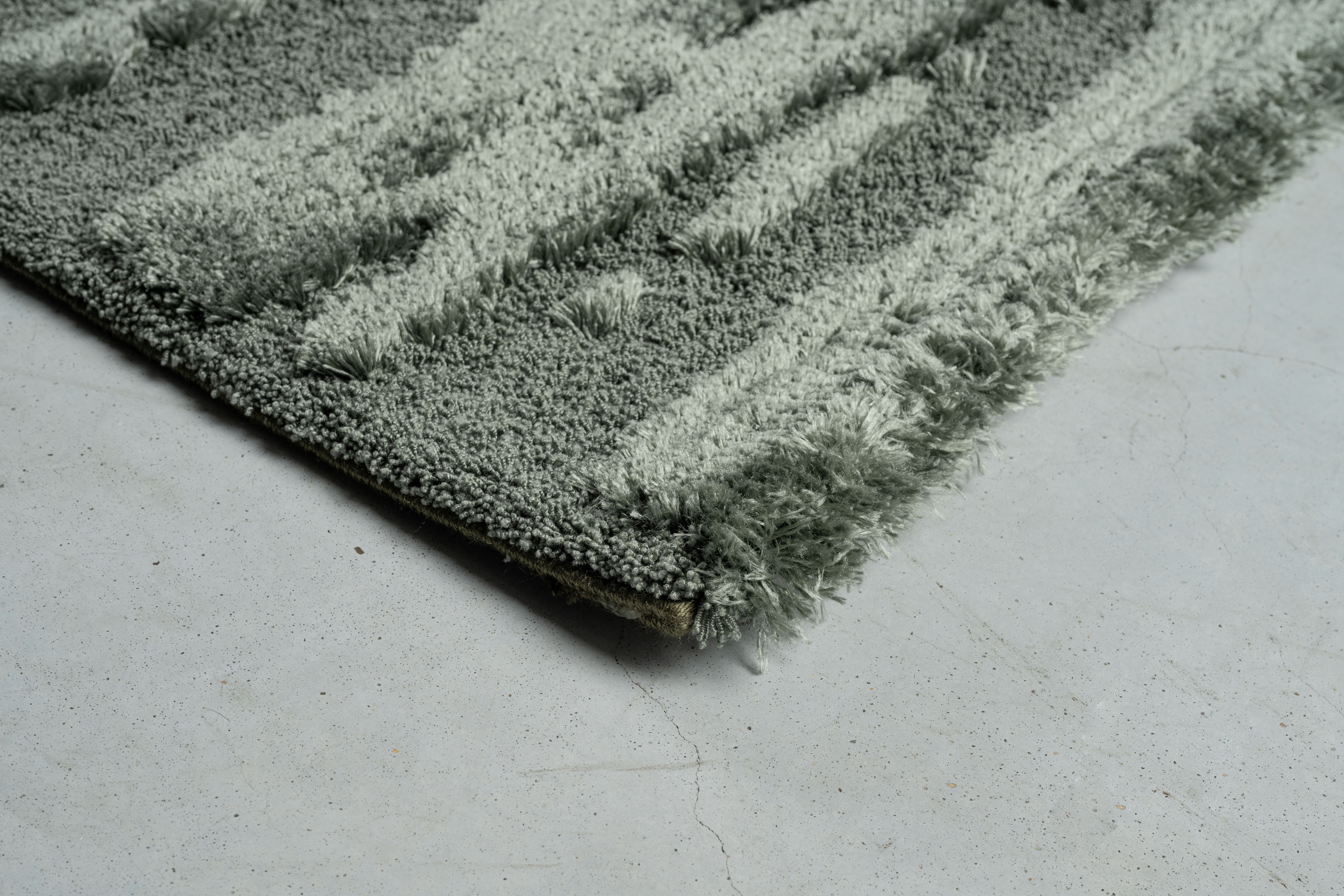 Webteppich, grün, 133x195 cm, rechteckig - Rimba