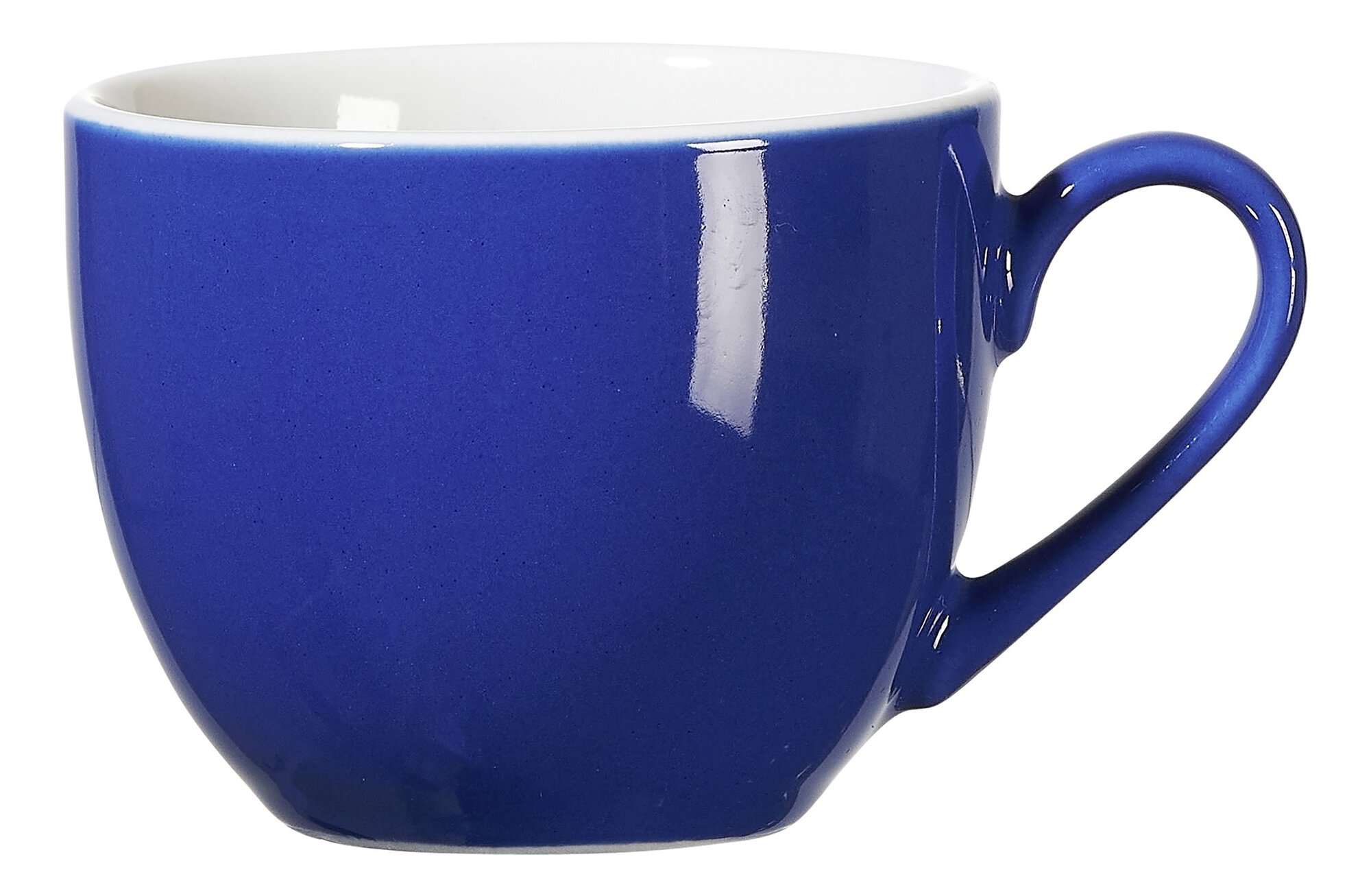 Espresso-Obertasse Doppio Indigo 80 ml - Porzellan, spülmaschinenfest, konisch, blau