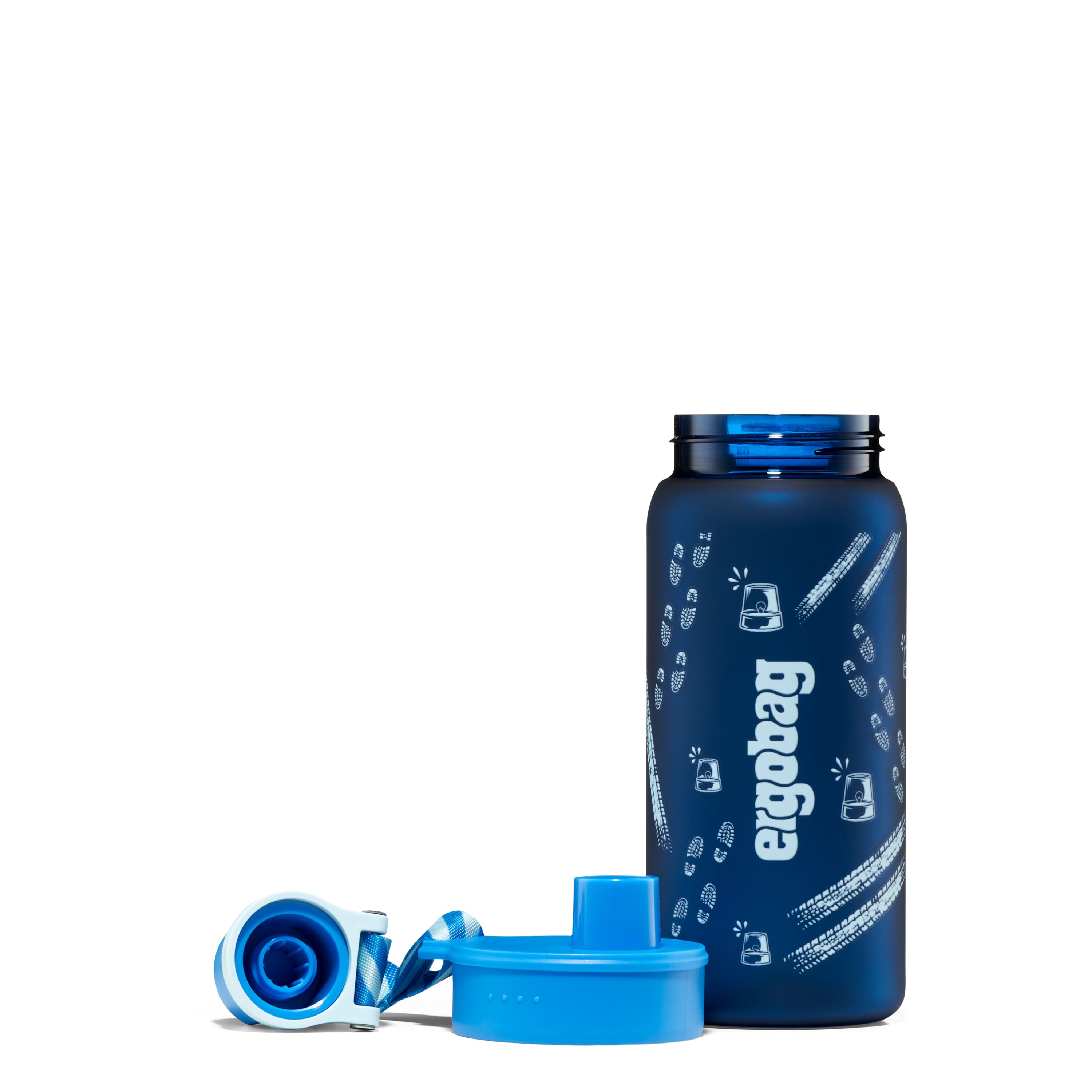 egobag Trinkflasche, Blaulicht - ergobag