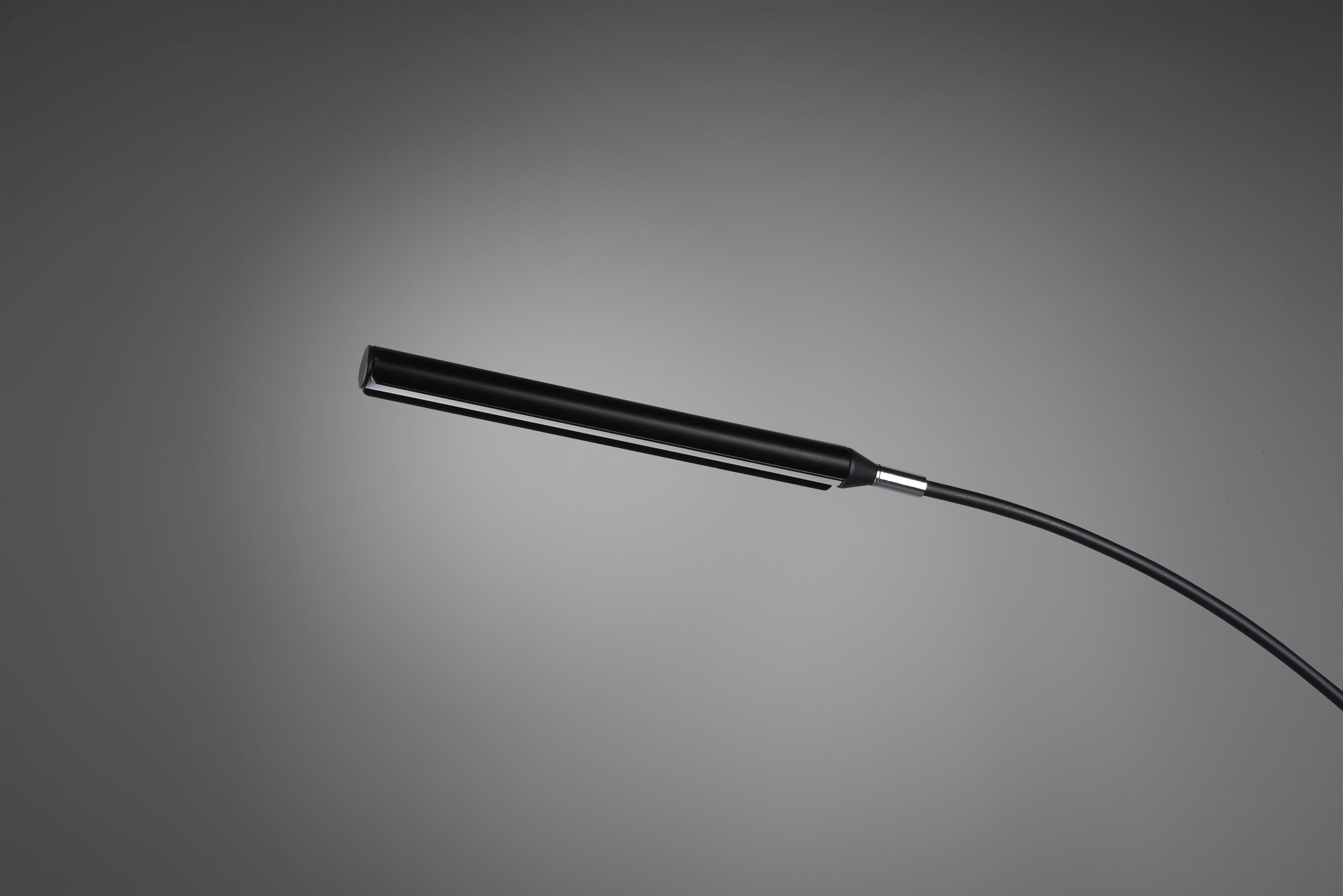 Stehleuchte Reed - 5flg., Metall/schwarz matt, ca.30,5 x 195,5cm