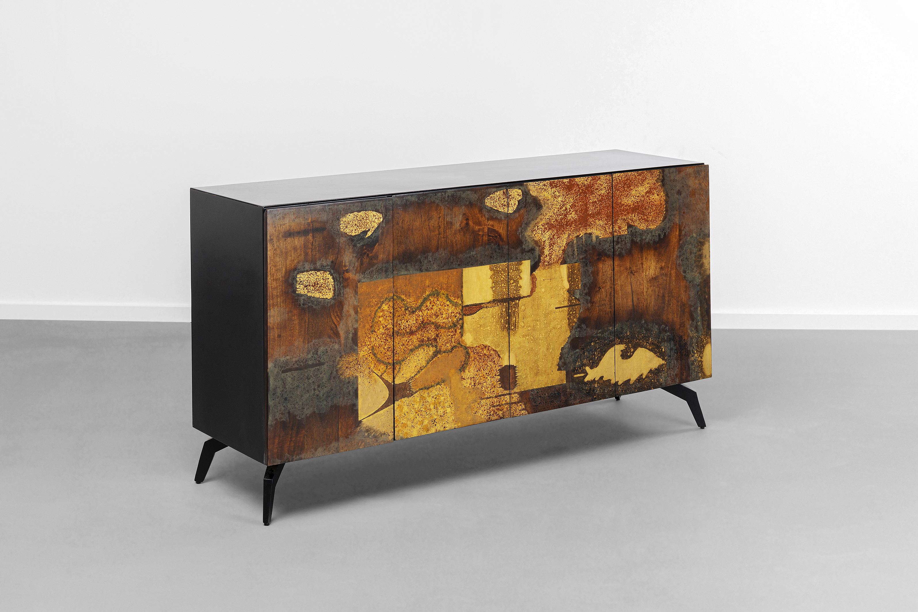 Sideboard Oxy, Mango Massivholz lackiert - Oxy