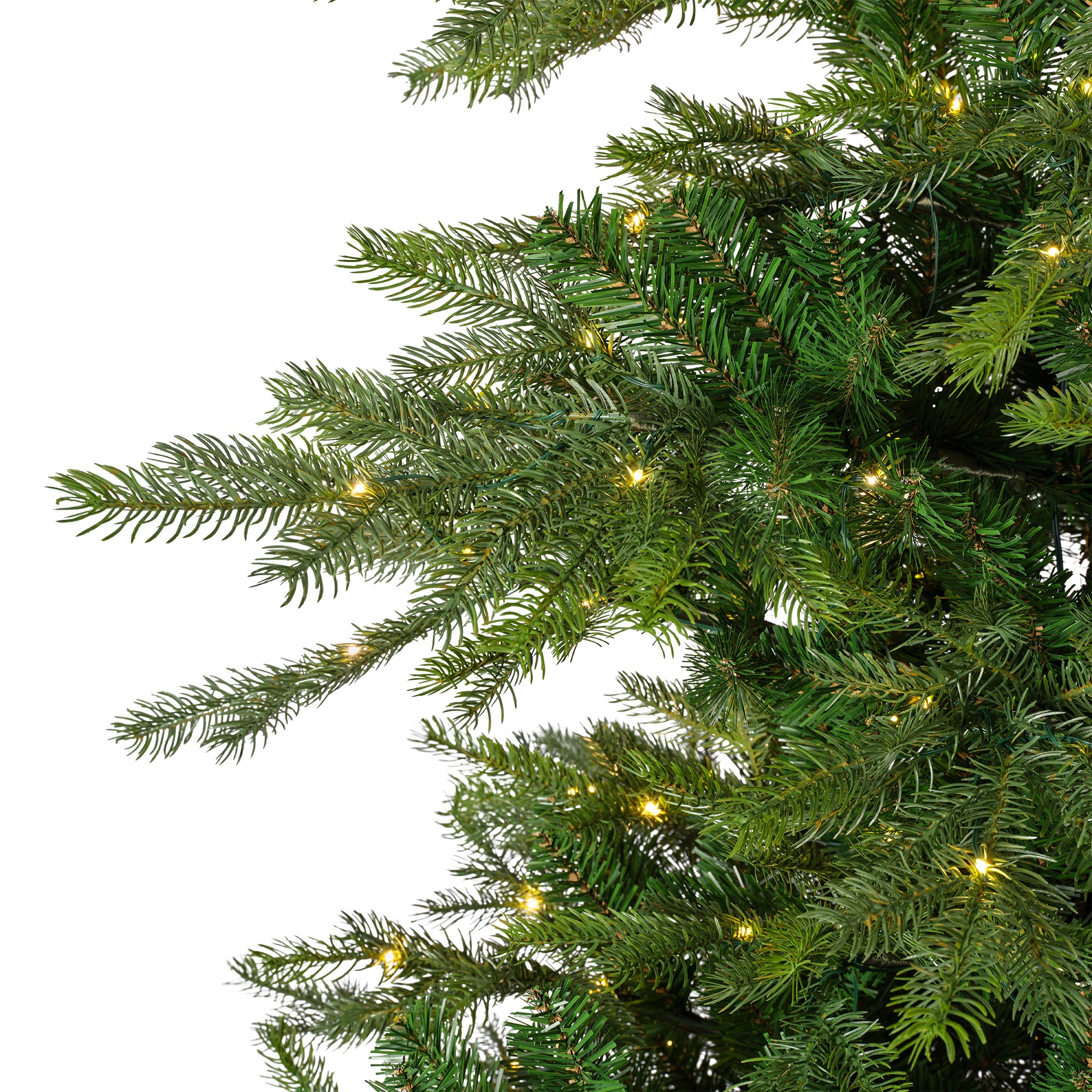 LED Tanne - grün/warmes weiss, PE/PVC, Ø132-H180cm-400L