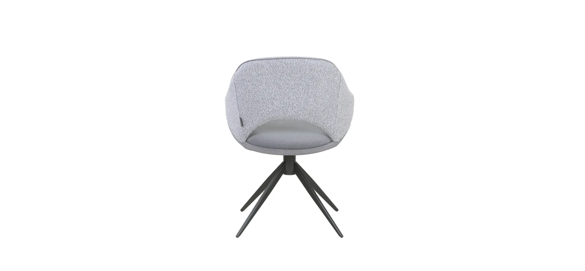 Vierfußstuhl, grau - Meriem