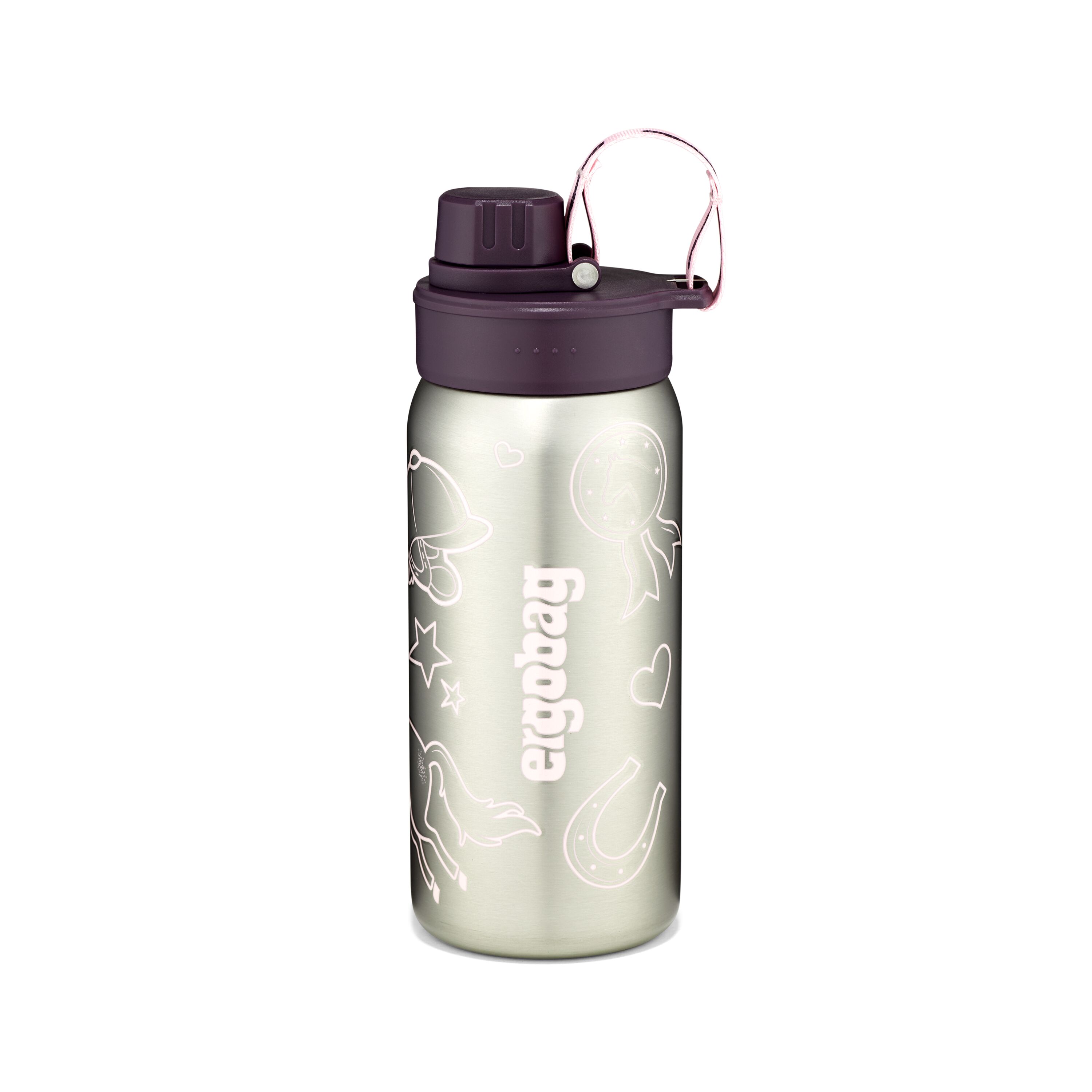 egobag Trinkflasche, Lila - ergobag