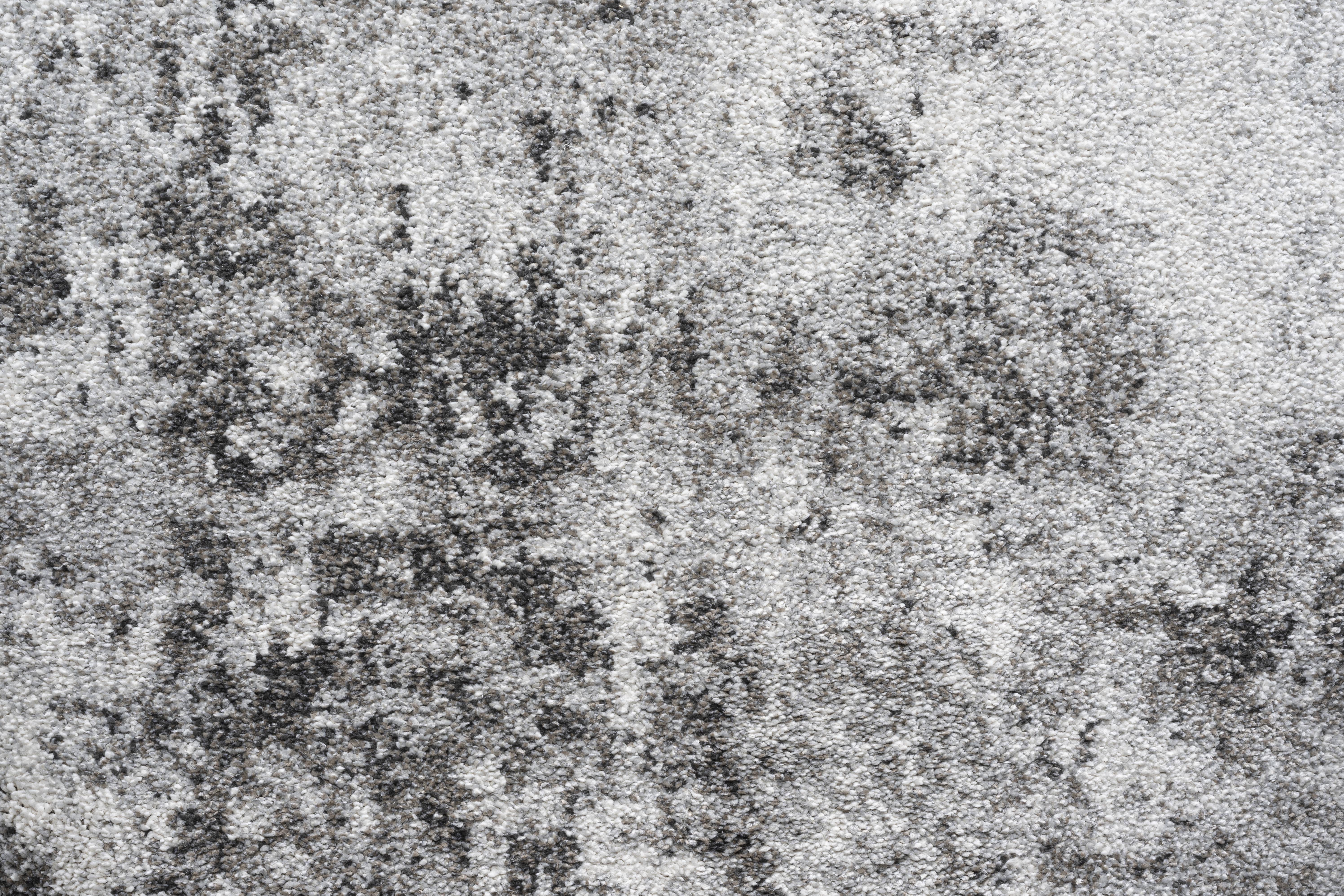Webteppich, grau-silberfarben, 133x195 cm - Radison