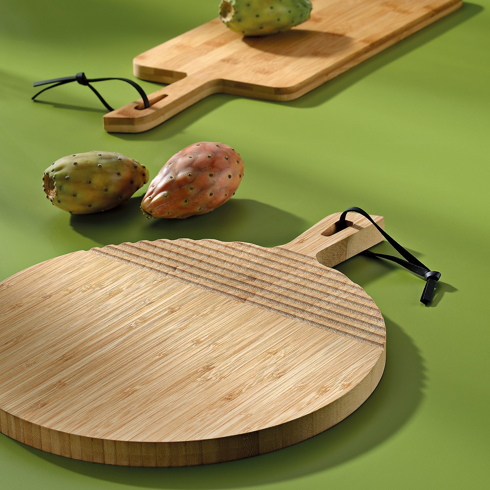 Schneidebrett Cosma 21x1,5x39 cm - Bambus hellbraun