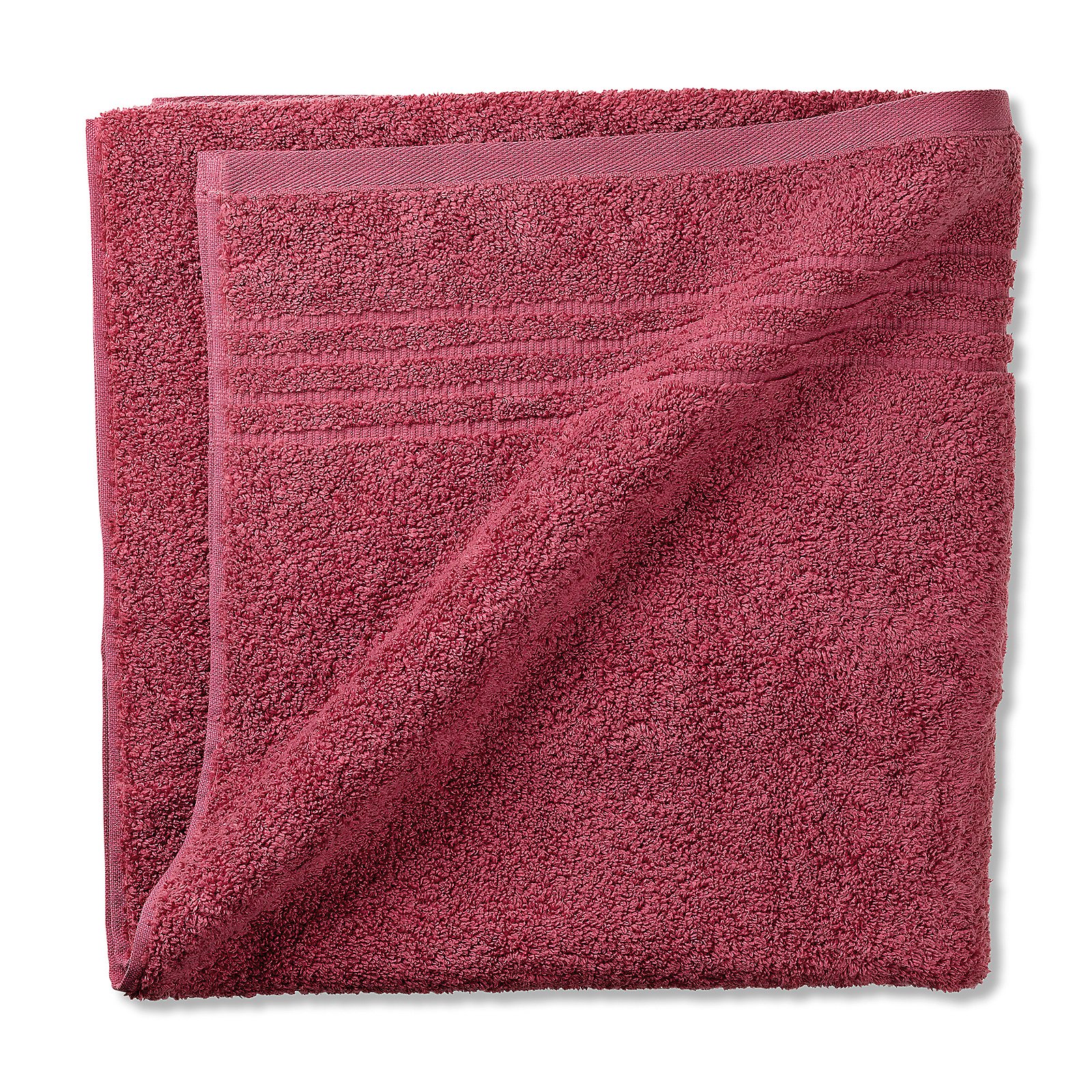 Duschtuch Leonora 140x70 cm - 100%Baumwolle Premium pastellrot