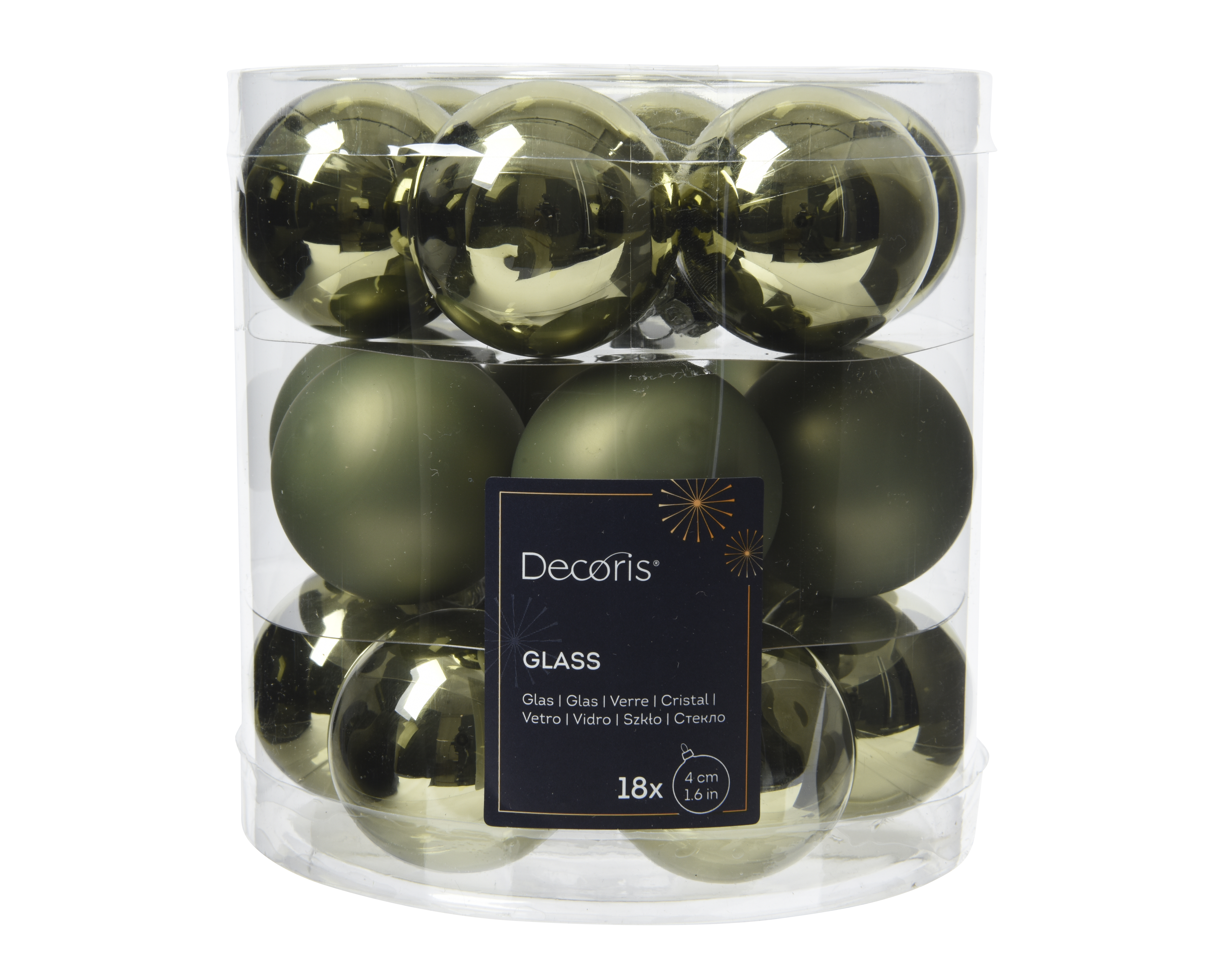 Kugel - Rosmarin, Glas, Ø4cm