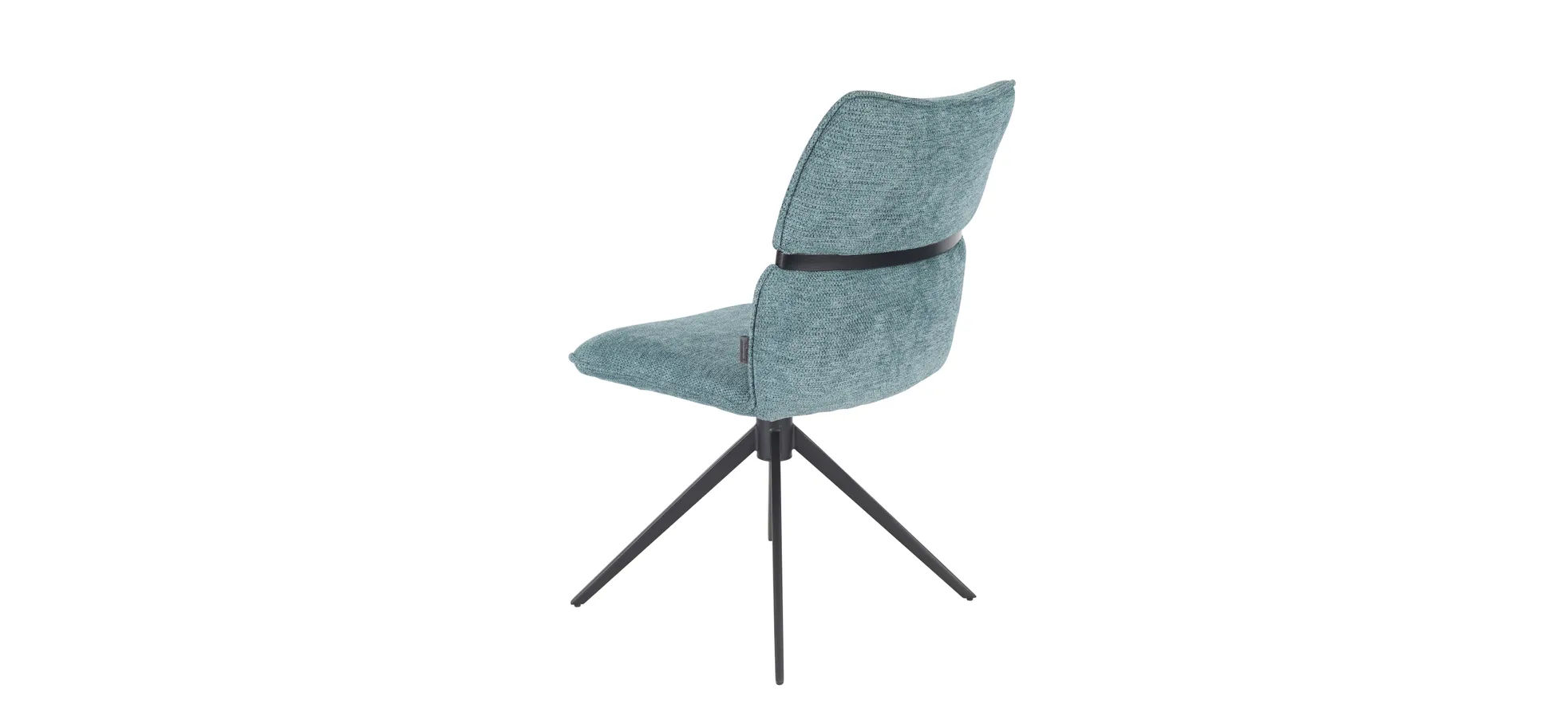 Stuhl, Bezug türkis, drehbar 360° autoreturn - Marja