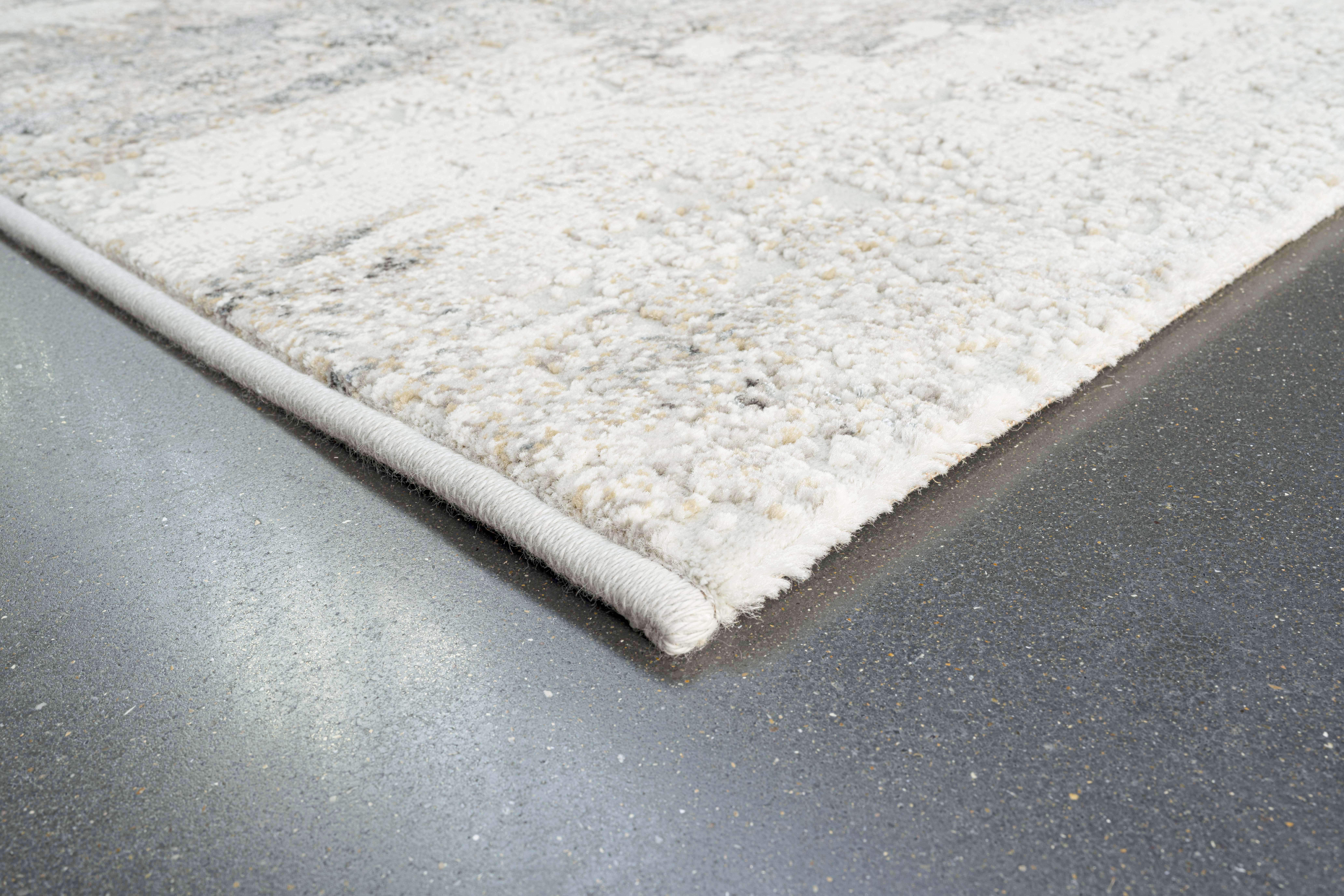 Webteppich, grau-blau, 80x150 cm - Ranyon