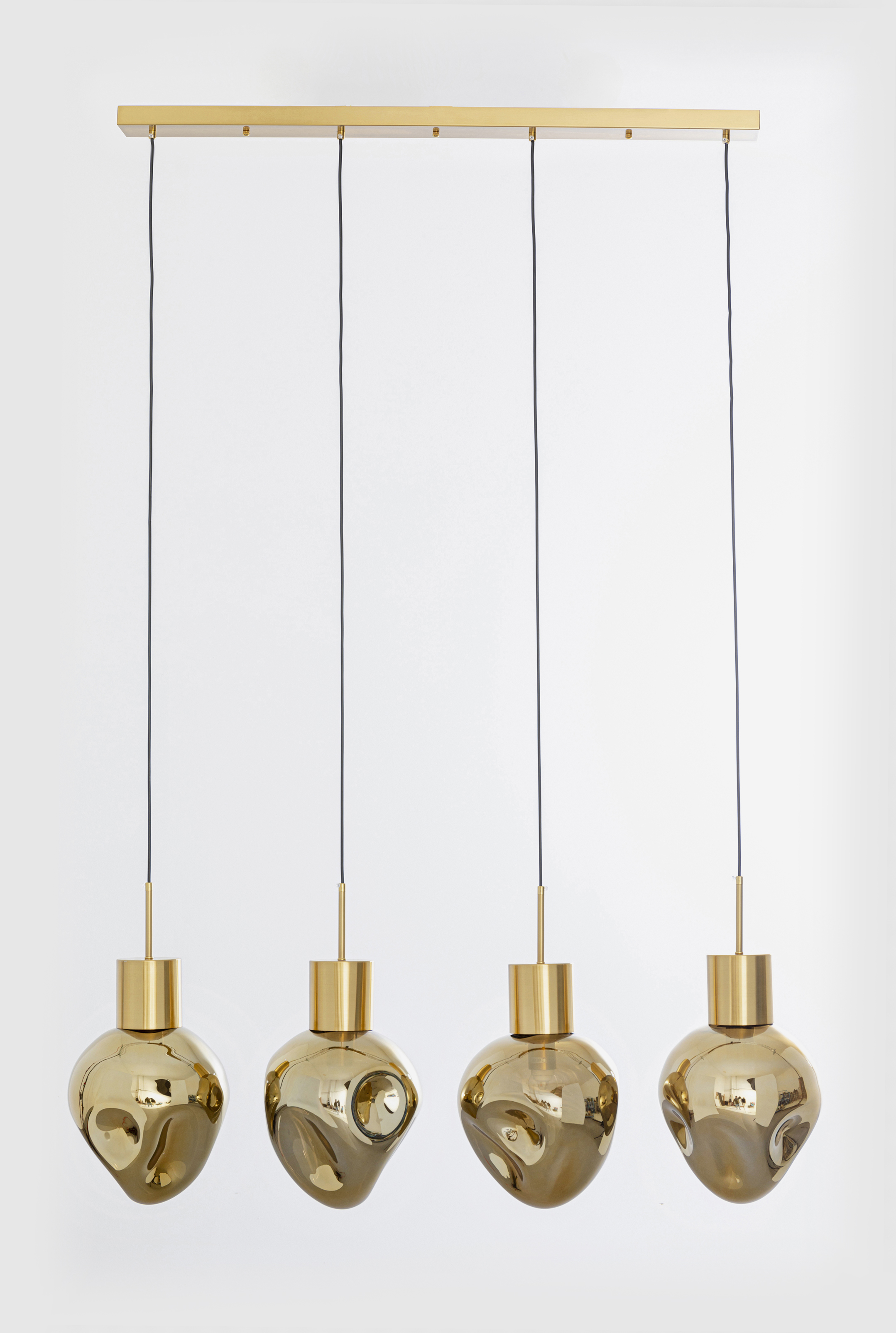 Pendelleuchte, goldfarben - Supernova