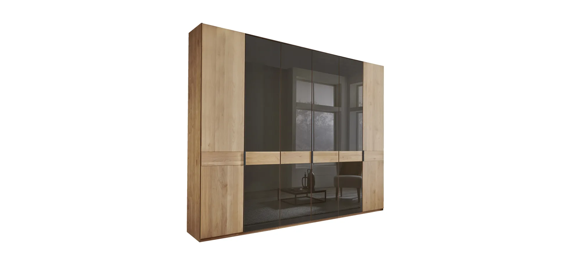 Drehtürenschrank, Erle teilmassiv - LS 974222