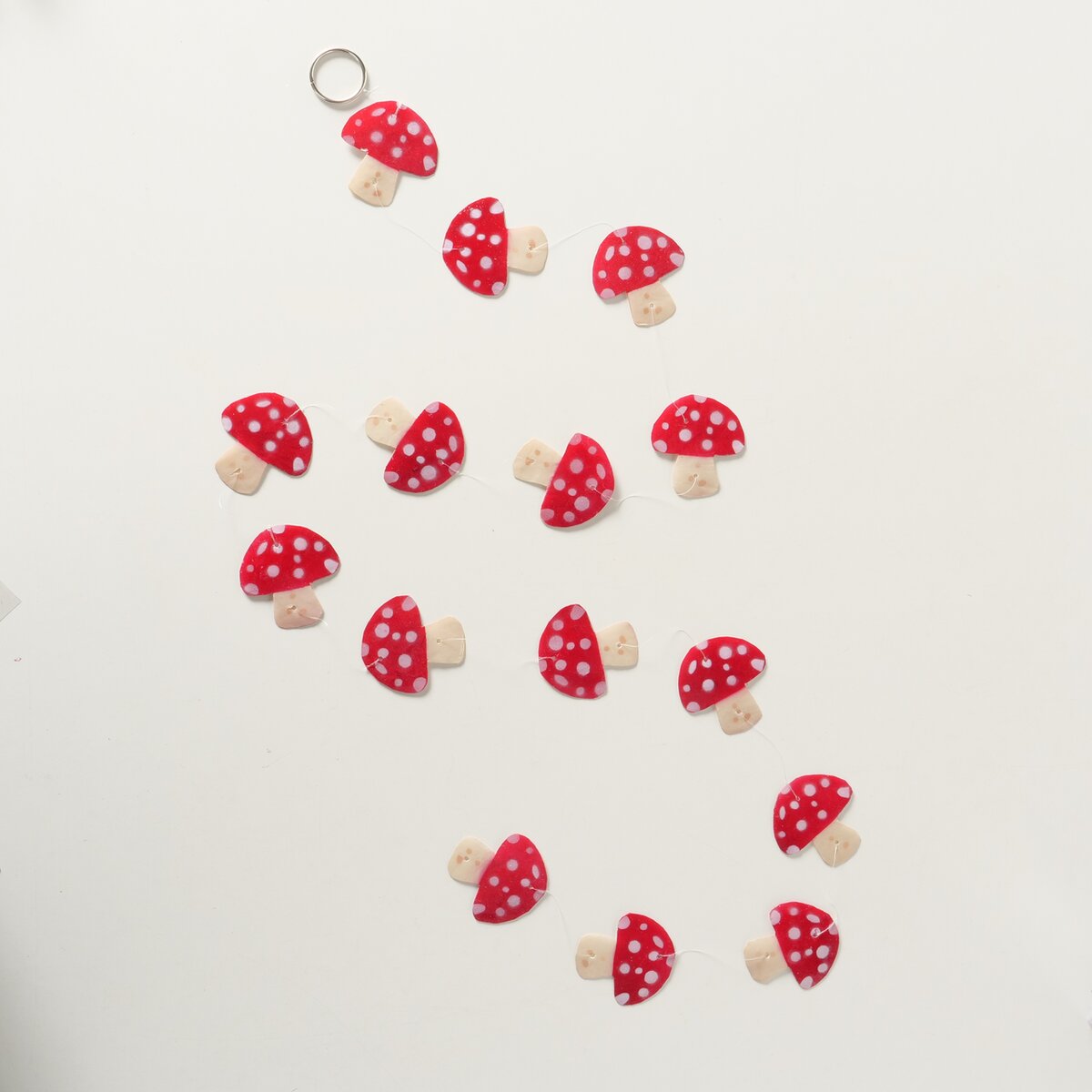 Capiz-Girlande Rospo - L 180,00 cm