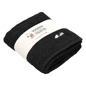 Duschtuch Sleepy Snoopy - 67 x 140cm, schwarz