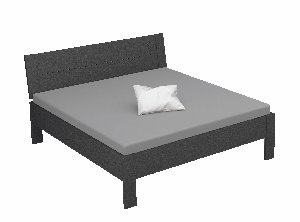 Bett inkl.Kopfteil, Charcoal - Romed Beds