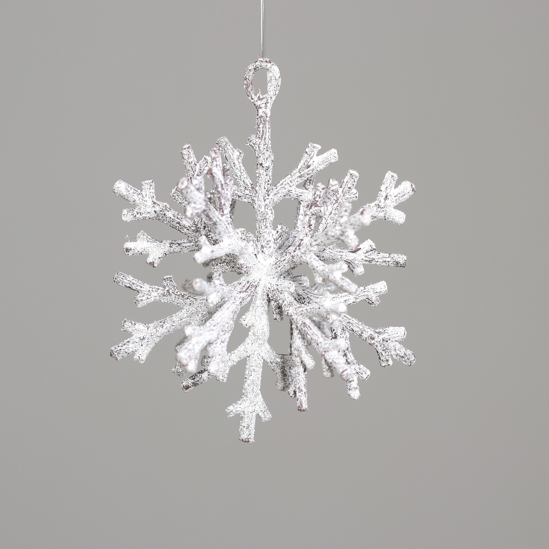 Weihnachtshänger Schneeflocke - 10 cm