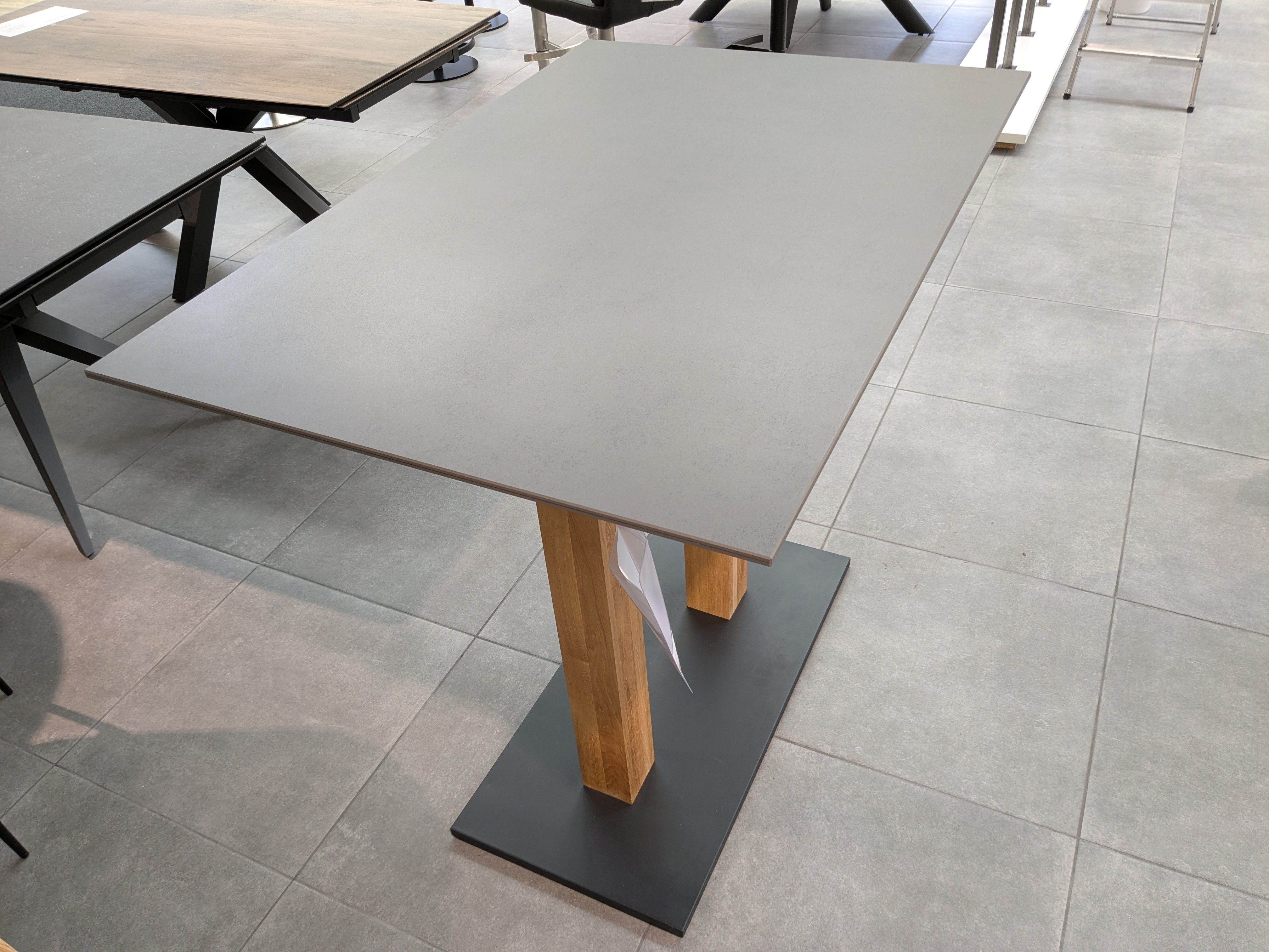 Esstisch, Tischplatte Keramik Zement - KS 873317