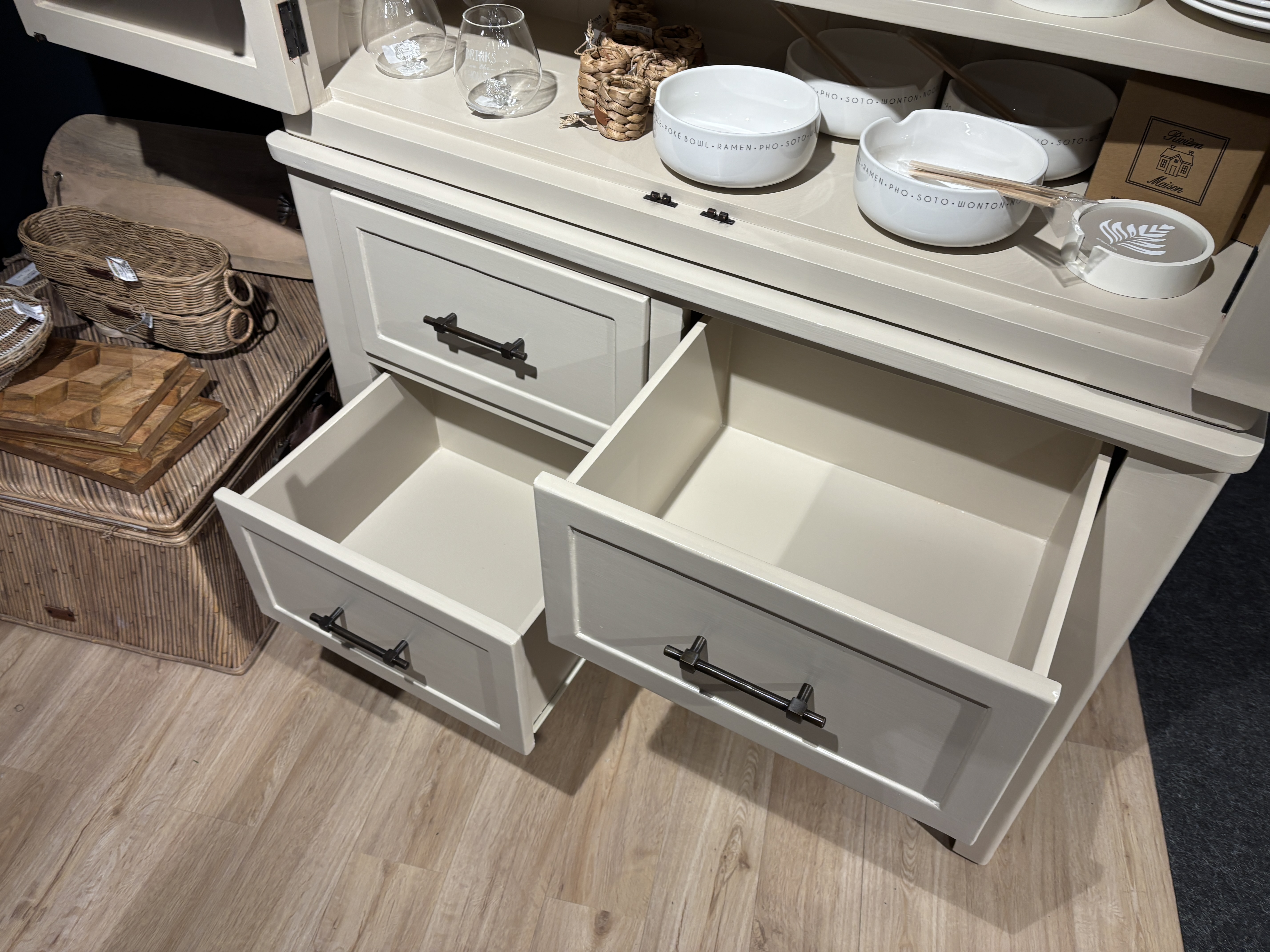 Buffetschrank South Hampton, weiß - FURNITURE