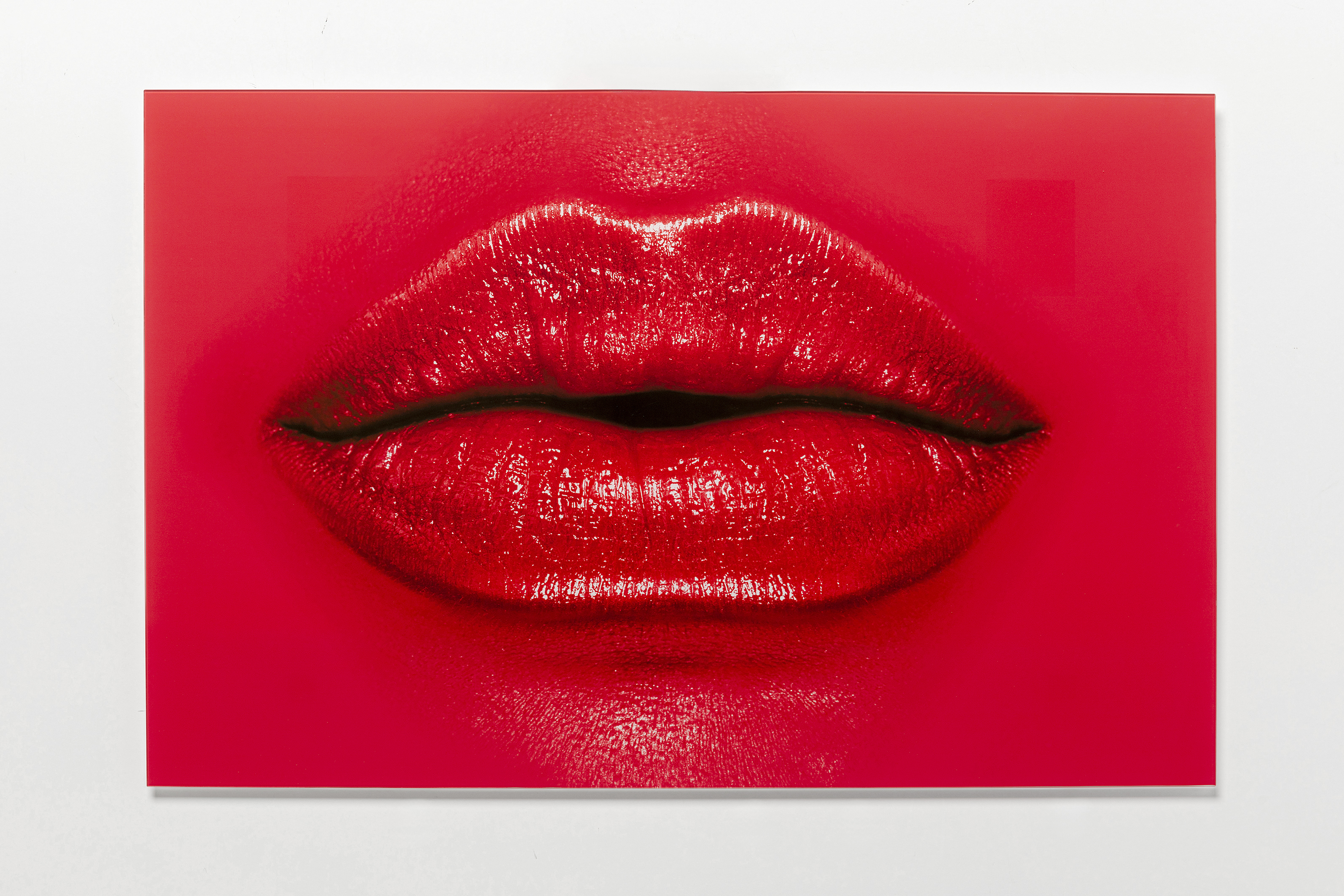 Glasbild Red Lips, Sicherheitsglas - Accessoires