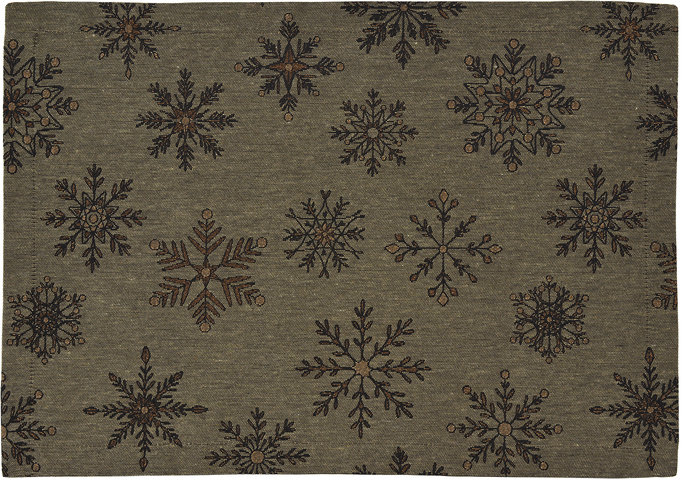 Mitteldecke Cristallo Buio - 100x100cm, coffee