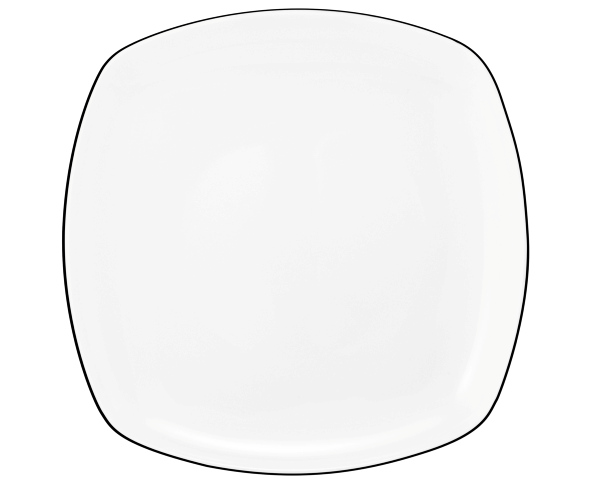 Frühstücksteller, - Lido Black Line 10826