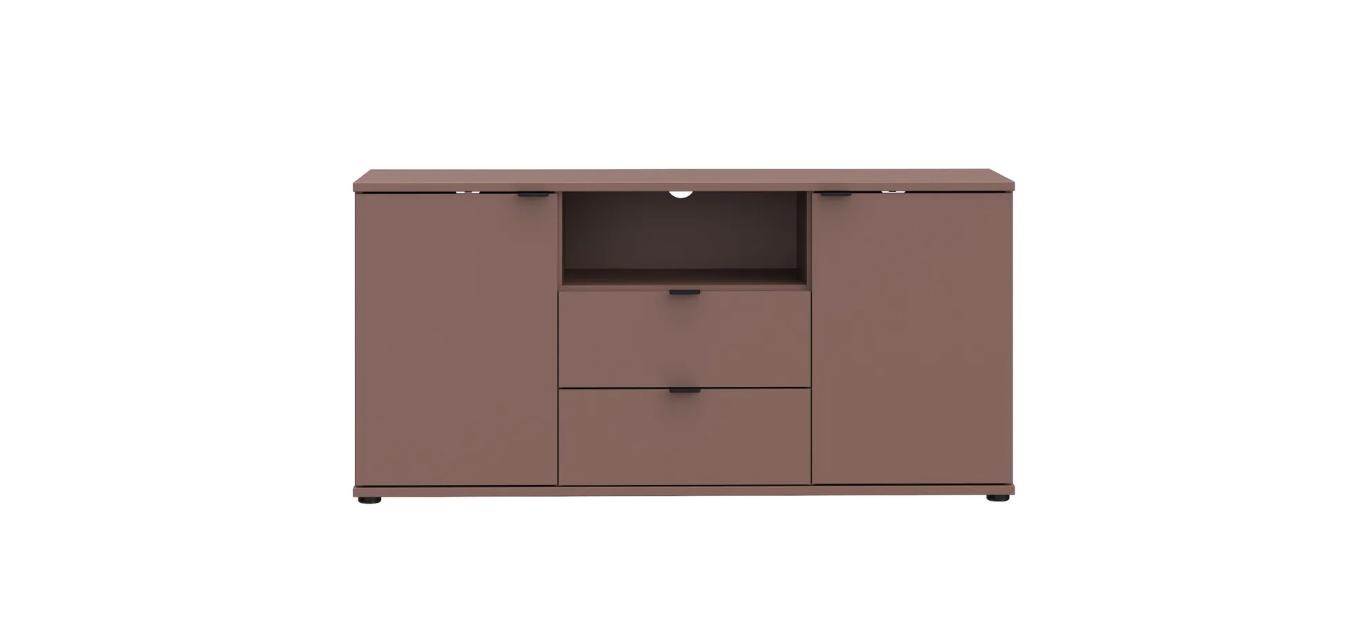 TV-Unterschrank, Terracotta  - Finella