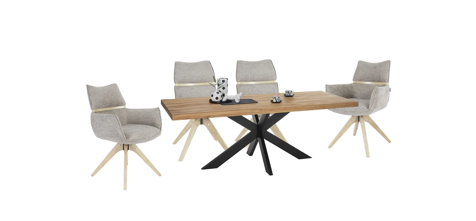 Armlehnstuhl, 360° drehbar autoreturn - Marou