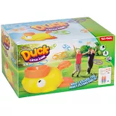 Fangspiel Duck Of Flying Discs - 22x12x12cm, kunststoff, Gelb