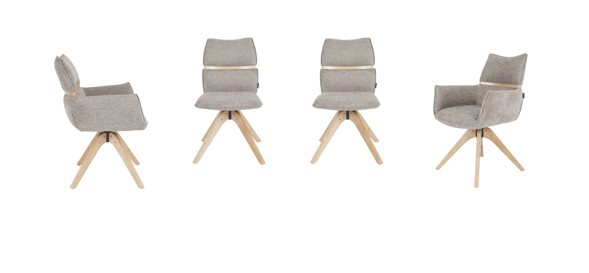 Armlehnstuhl, 360° drehbar autoreturn - Marou